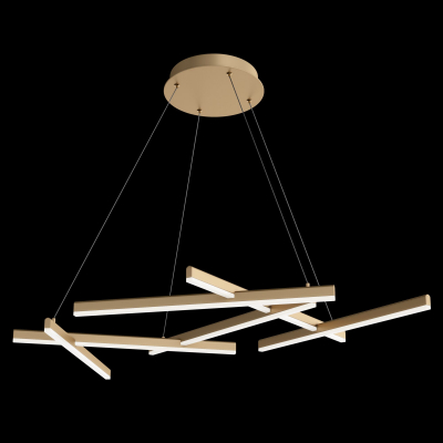 Maytoni Line Piekaramā lampa 75W 4000K 3500lm Matt Gold no Metal and Acrylic Augstums - 55