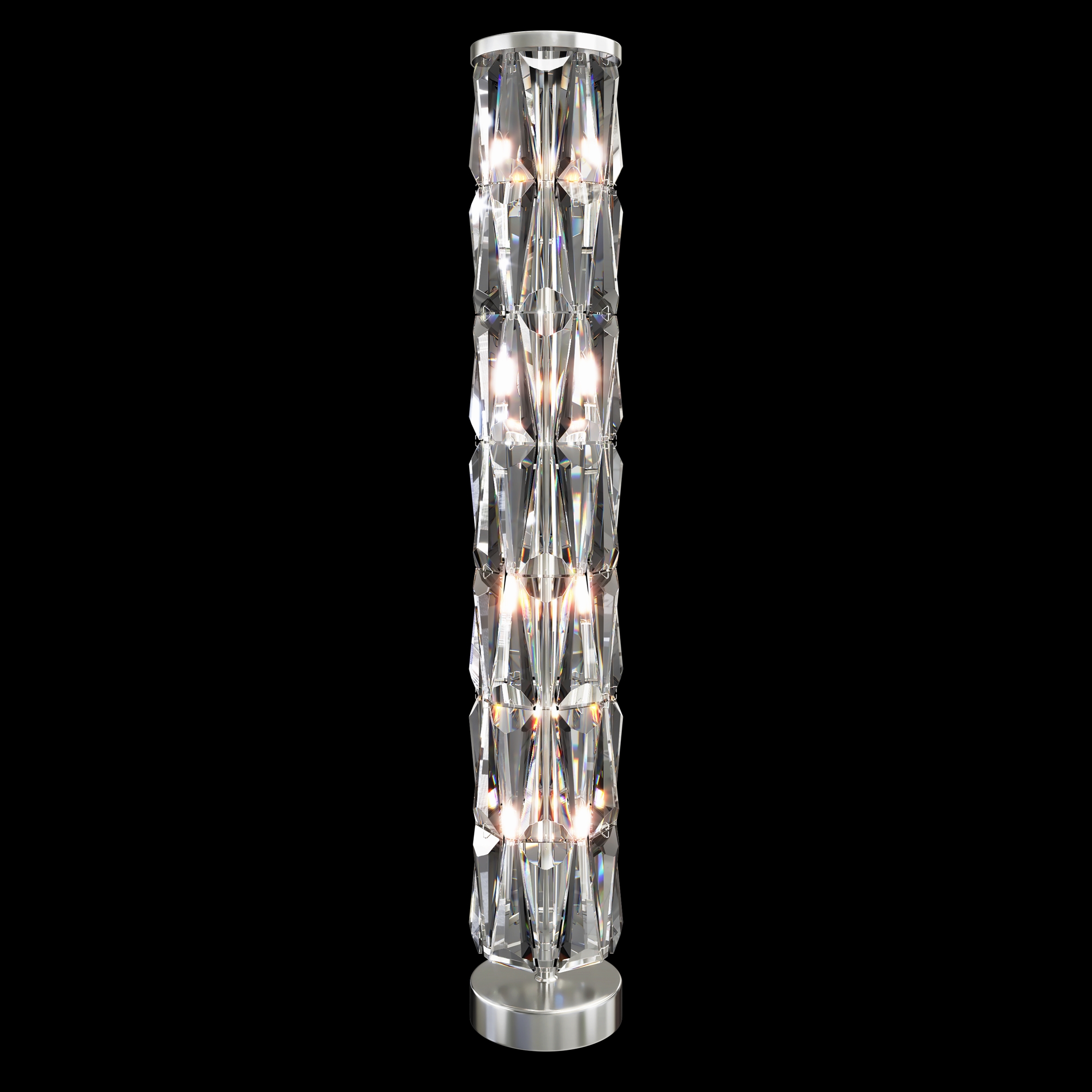 Maytoni Puntes Grīdas lp. 8xE14 60W (dimmable) Chrome (Stainless Steel) (h1265; d200)