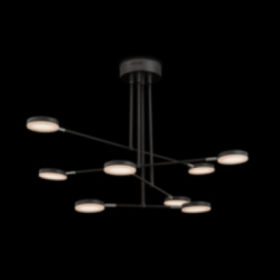Maytoni Fad Piekaramā lampa 46.7W 2996K 2222lm Black no Metal and Acrylic Augstums - 1070