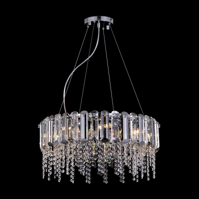 Maytoni Hail Piek. lp. 8xE14 40W Chrome (Metal) (h302; d605)