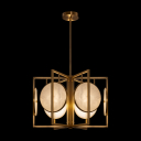 Maytoni Marmo Piekaramā lampa 6xE14 40W Gold no Metal Augstums - 375, diametrs -517