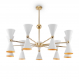 Maytoni Vesper Piek. lp. 18xE14 40W White with Gold (Metal) (h320; d1030)