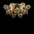 Maytoni Bolla Griestu lampa 4xE27 60W Brass no Metal Augstums - 320, diametrs -640