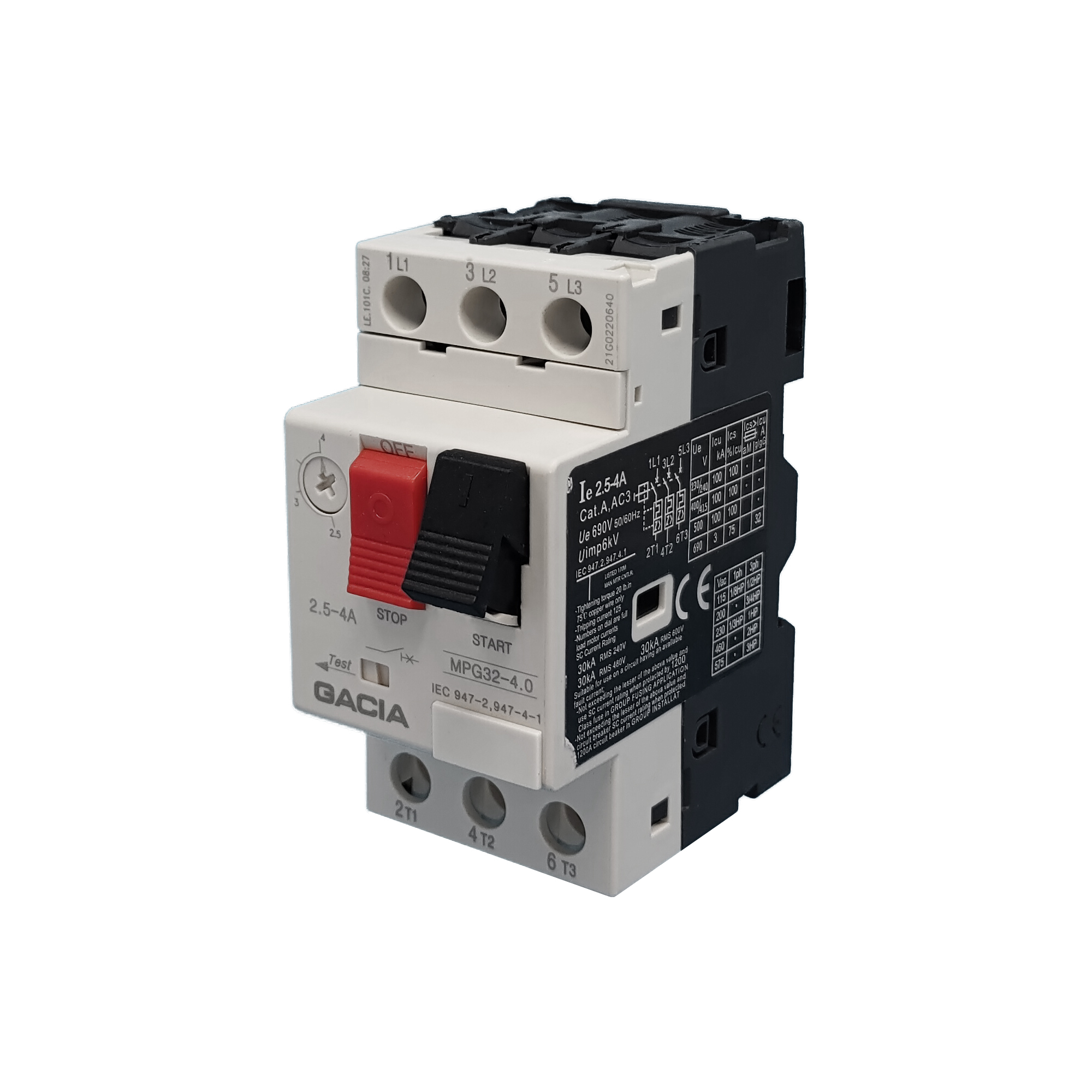 MPG32 6-10A motor protection circuit breaker