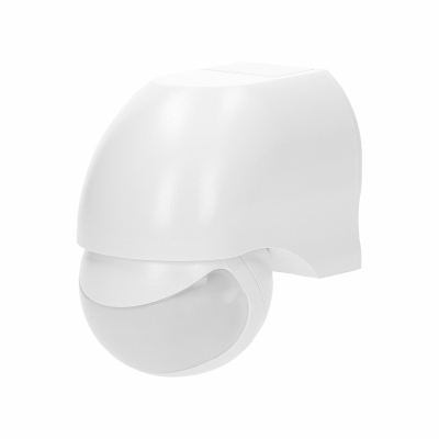 ALIO MS-180-12AW kustības sensors, virsapmetuma, 180 grādi, 12m rādiuss, IP44