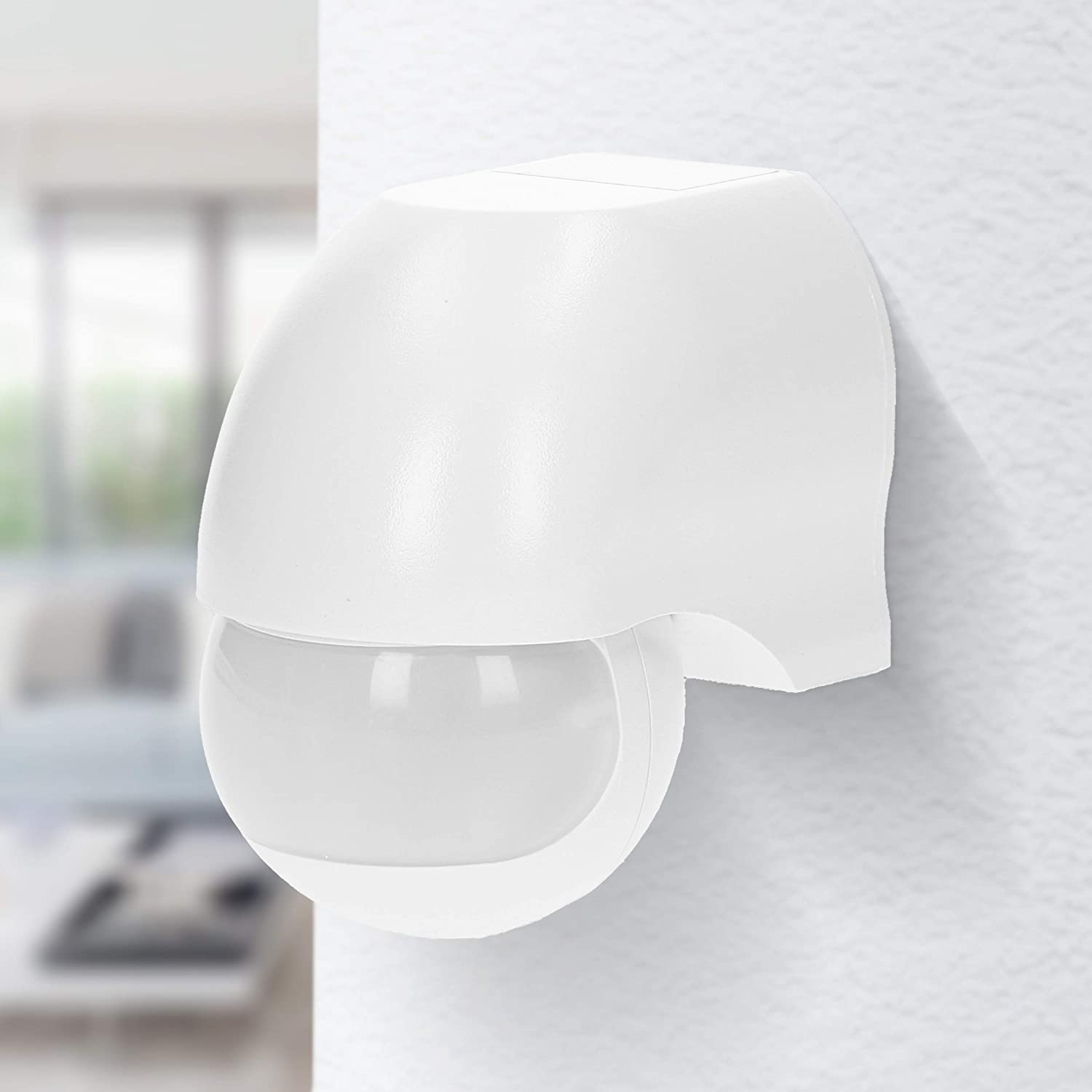 ALIO MS-180-12AW kustības sensors, virsapmetuma, 180 grādi, 12m rādiuss, IP44