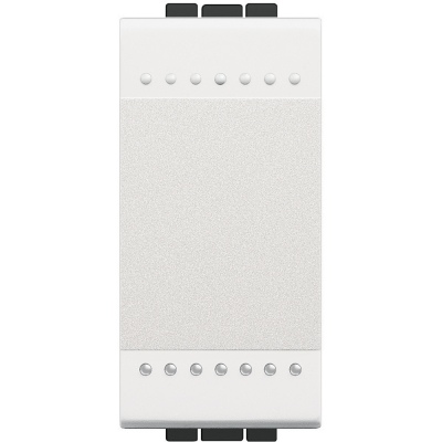 Bticino Living Light white Switch 1 module
