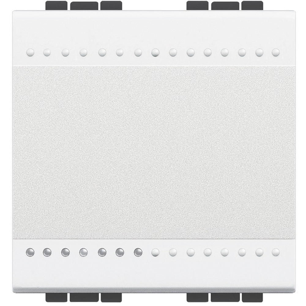 Bticino Living Light white Intermediate Switch with screw terminals 2 modules