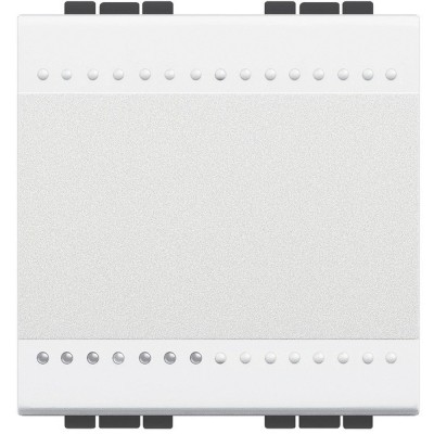 Bticino Living Light white Intermediate Switch with screw terminals 2 modules
