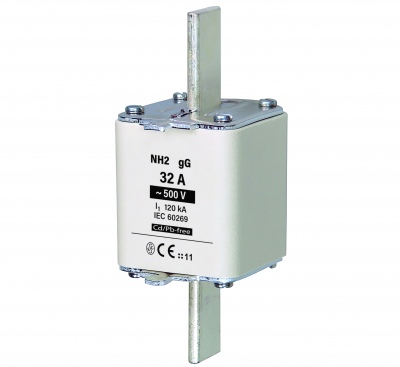 NH2 gG 32A/500V drošinātājs
