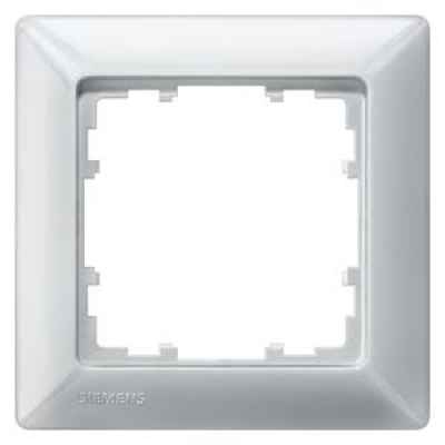 DELTA line, aluminum-metallic frame 1-fold, 80x 80 mm