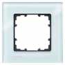 DELTA miro Frame 1-fold Authentic material glass crystal green Dimensions 90x 90 mm