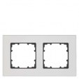 DELTA miro aluminum Frame 2-fold Authentic material aluminum natural Dimensions 161x 90 mm