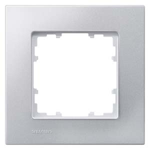 DELTA miro Frame 1-fold Color aluminum metallic Dimensions 90x 90 mm