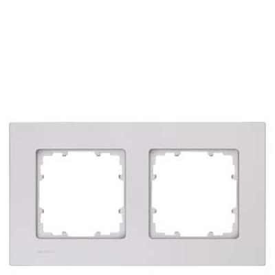 DELTA miro Frame 2-fold Color aluminum metallic Dimensions 161x 90 mm