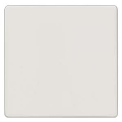 DELTA i-system titanium white Rocker switch for universal switch Change/off for intermediate and OFF switch 'for neutral button, 55x 55 mm