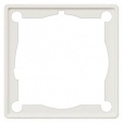 DELTA line, titanium white intermediate frame 55x 55 mm for devices with central plate 51x 51 mm