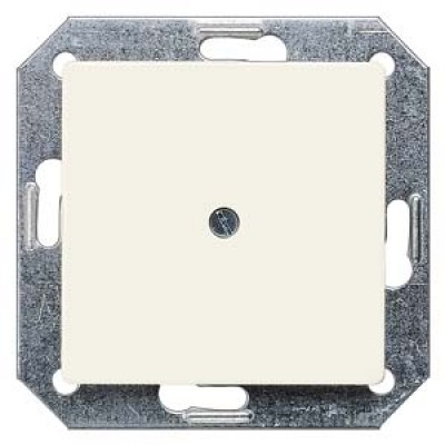 DELTA i-system titanium white blanking plate, 55x 55 mm