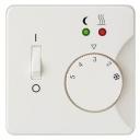 DELTA STYLE, TITANIUM WHITE ROOM TEMP. CONTROLLER COVER DIRECT FLOOR HEATING, 68X68MM