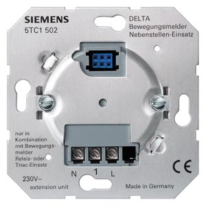 DELTA i-system Motion detector extension insert 230V 50/60Hz 3L connection method