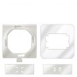 DELTA i-system Sealing set IP44 for switch and button rockers for two-circuit switch and Double pushbutton (1 set=4 individual seals)