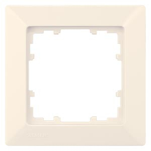 DELTA line, electrical white frame 1-fold, 80x 80 mm