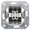 DELTA switch device insert FM, double two-way switch 10A 250V
