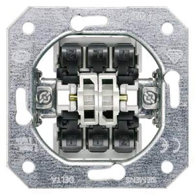 DELTA switch device insert FM, double two-way switch 10A 250V
