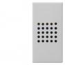 DELTA m-system Buzzer 230 V 50/60 Hz, 80 dB (A) Adjustable loudness level titanium white