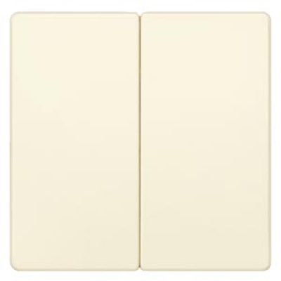 DELTA i-system electrical white Rocker switch for series/double two-way switch for double pushbutton, 55x 55 mm