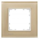 DELTA miro glass Frame 1-fold Authentic material glass Arena 90x 90 mm