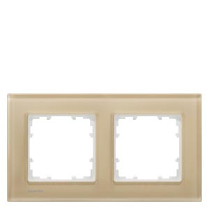 DELTA miro glass Frame 2-fold Authentic material glass Arena 161x 90 mm