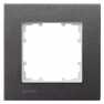 DELTA miro Frame 1-fold Color carbon metallic Dimensions 90x 90 mm