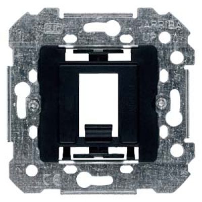 CORAL, IRIS, MEGA Adapter 1-fold for RJ45, RJ11 Support ring with claws