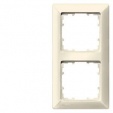 DELTA line, electrical white frame 2-fold, 151x 80 mm