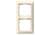 DELTA line, electrical white frame 2-fold, 151x 80 mm