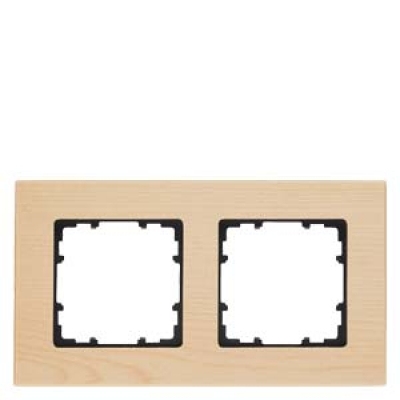 DELTA miro Frame 2-fold Authentic material maple Wood type wenge Dimensions 161x 90 mm