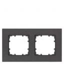 DELTA miro Frame 2-fold Color carbon metallic Dimensions 161x 90 mm