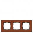 DELTA miro Frame 3-fold Authentic material wood Wood type maple red Dimensions 232x 90 mm
