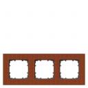 DELTA miro Frame 3-fold Authentic material wood Wood type maple red Dimensions 232x 90 mm