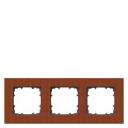 DELTA miro Frame 3-fold Authentic material wood Wood type maple red Dimensions 232x 90 mm