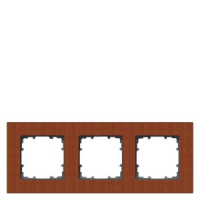 DELTA miro Frame 3-fold Authentic material wood Wood type maple red Dimensions 232x 90 mm