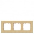 DELTA miro Frame 3-fold Authentic material wood Wood type beech Dimensions 232x 90 mm
