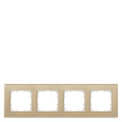 DELTA miro glass Frame 4-fold Authentic material glass Arena 303x 90 mm