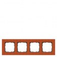 DELTA miro Frame 4-fold Authentic material wood Wood type maple red Dimensions 303x 90 mm