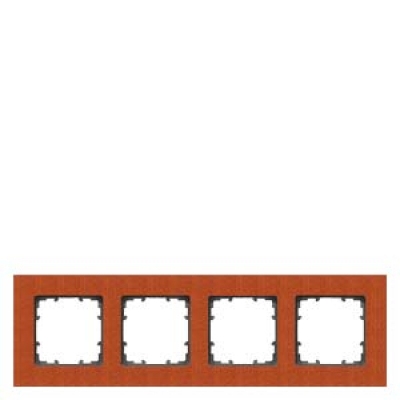 DELTA miro Frame 4-fold Authentic material wood Wood type maple red Dimensions 303x 90 mm