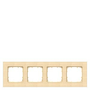 DELTA miro Frame 4-fold Authentic material wood Wood type maple Dimensions 303x 90 mm