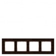 MIRO frame 4-fold wood wenge Color shade due to treatment
