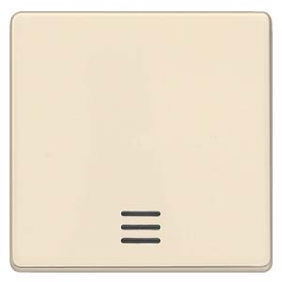 DELTA i-system electrical white Rocker switch with window, 55x 55 mm for pilot lamp/off/changeover switch for neutral pushbutton and for push-buttons with separate feedback signal