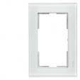 DELTA miro Frame 2-fold Authentic material white glass